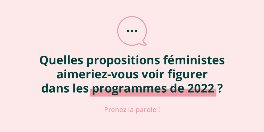 Soro-cité·e·s : votre programme féministe pour 2022